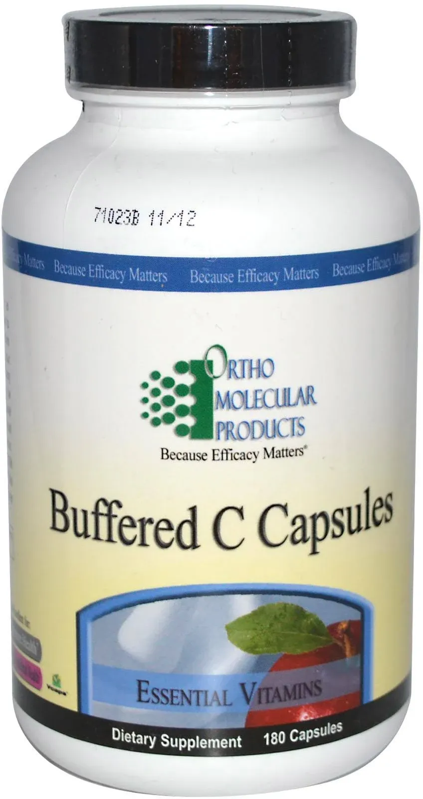 Ortho Molecular, buffered C, 180 Capsules