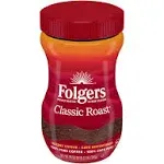 Folgers Classic Roast Instant Coffee