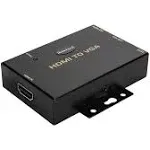 HDMI to VGA Converter with 3.5mm Audio Supports 1080P for PC Laptop Display C...