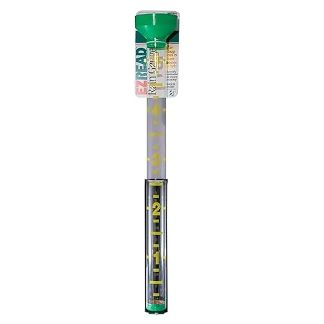 Headwind Classic EZ Read Hunter Green Rain Gauge (Jumbo), 820-0019, Easy to Read ...