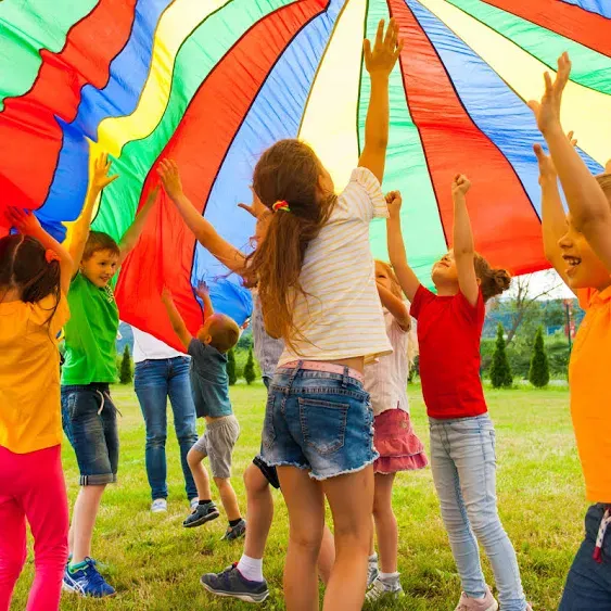 THE TWIDDLERS Rainbow Parachutes 12FT/ 20FT