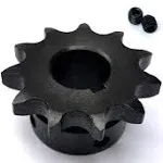 #40 Roller Chain Sprocket B 3/4&#034; Bore Rust Prevention Hardened 11 Tooth