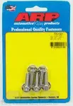 ARP Metric 12pt Bolt 5pc Stainless Steel M6 x 1.00 x 20 Wrenching: 8mm