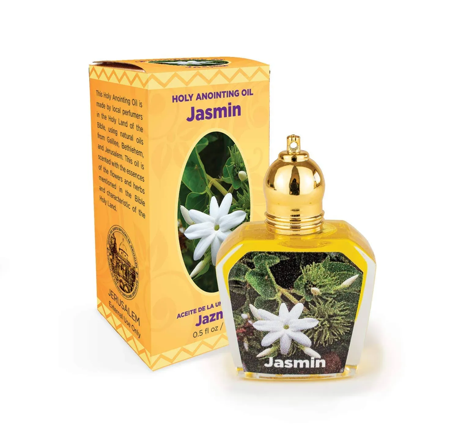 Logos Trading Post Jasmin - Holy Land Anointing Oil 1/3 oz