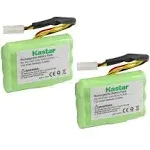 Kastar XV11 Battery (2 Pack), Ni-MH 7.2V 4400mAh, Replacement for Neato XV-11 XV-12 XV-14 XV-15 XV-21 XV-25, XV Essential, XV Signature Pro Robotic Vacuum Cleaners Neato Battery 945-0005 205-0001