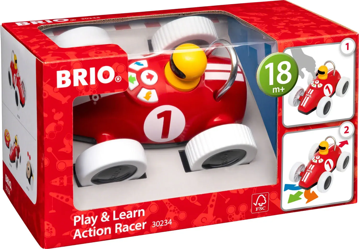 BRIO Play &amp; Learn Action Racer 30234