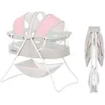 Dream On Me Karley Bassinet, Grey/Pink