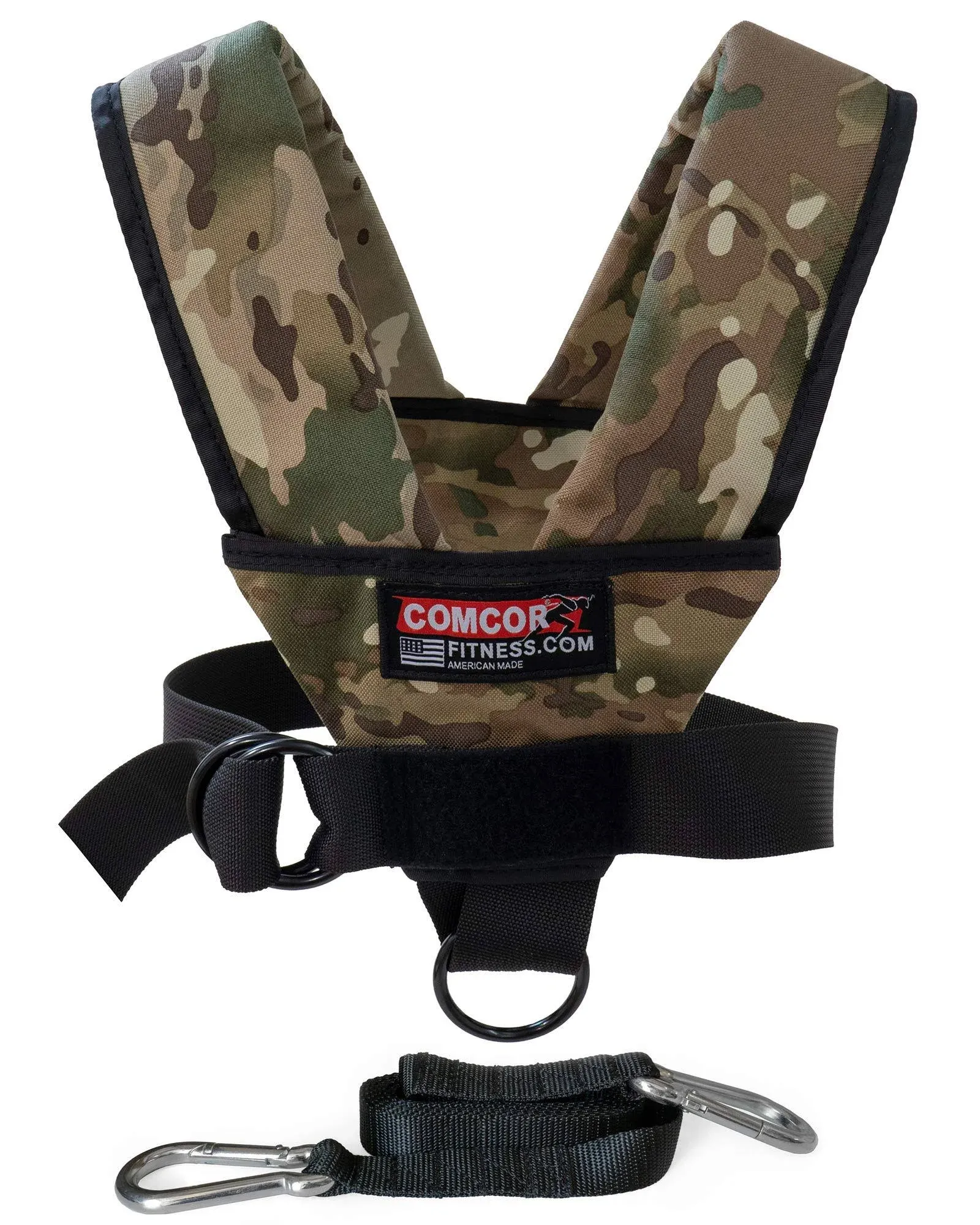 Comcor Pro Sled Harness - Camo - Made in The USA