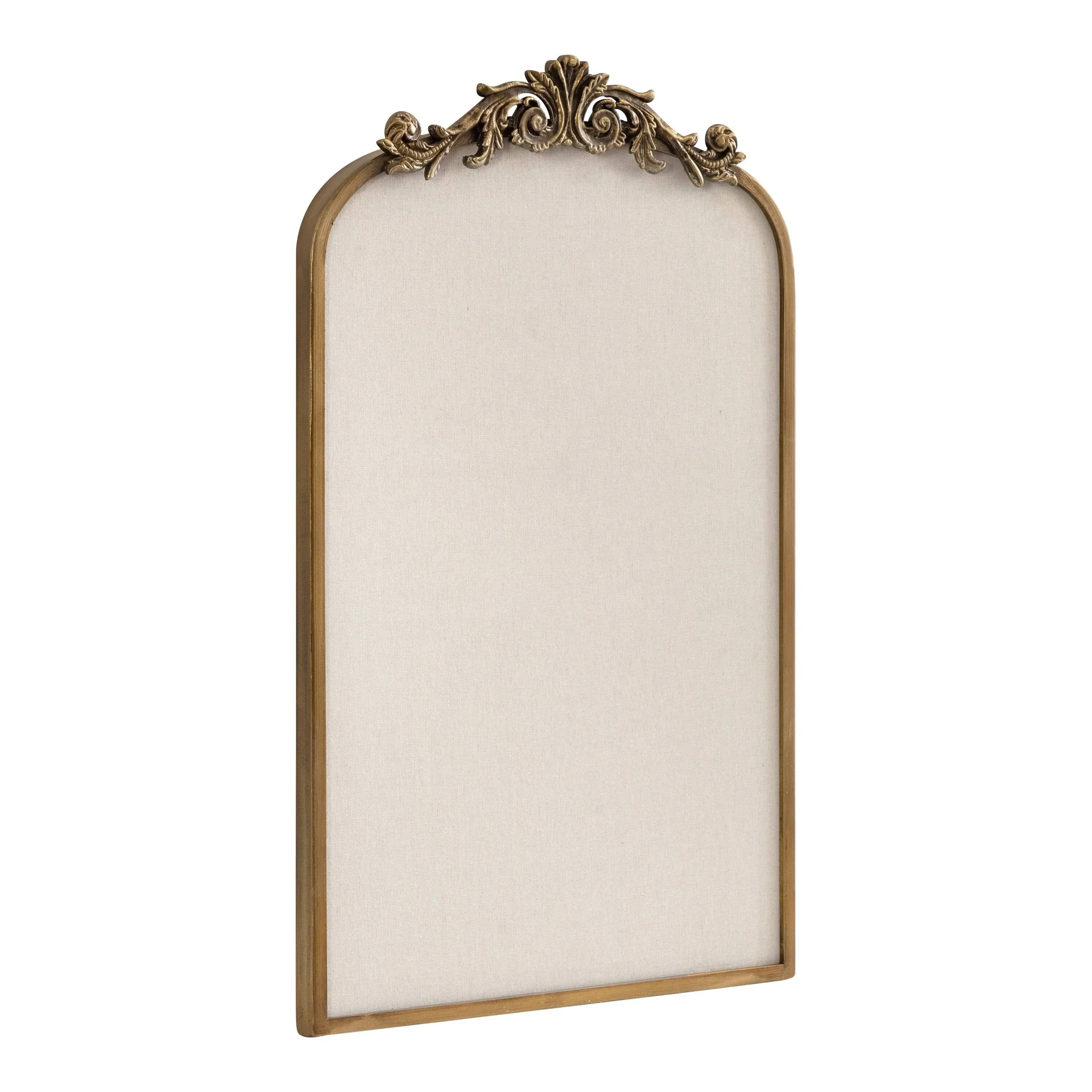 Kate and Laurel Arendahl Arch Framed Pinboard, 19x30.75, Gold