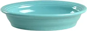 Fiesta Turquoise (Intro 1986) 12&quot; Oval Vegetable Bowl by Homer Laughlin 