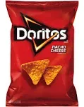 Doritos Tortilla Chips, Nacho Cheese Flavored - 2.75 oz