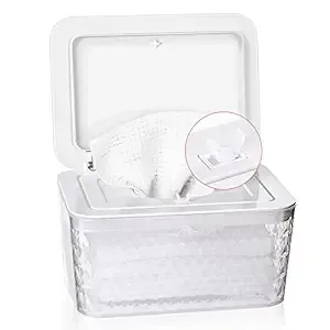 Whiidoom Baby Wipes Dispenser, Wipes Holder Dustproof Wipes Container Case One ...