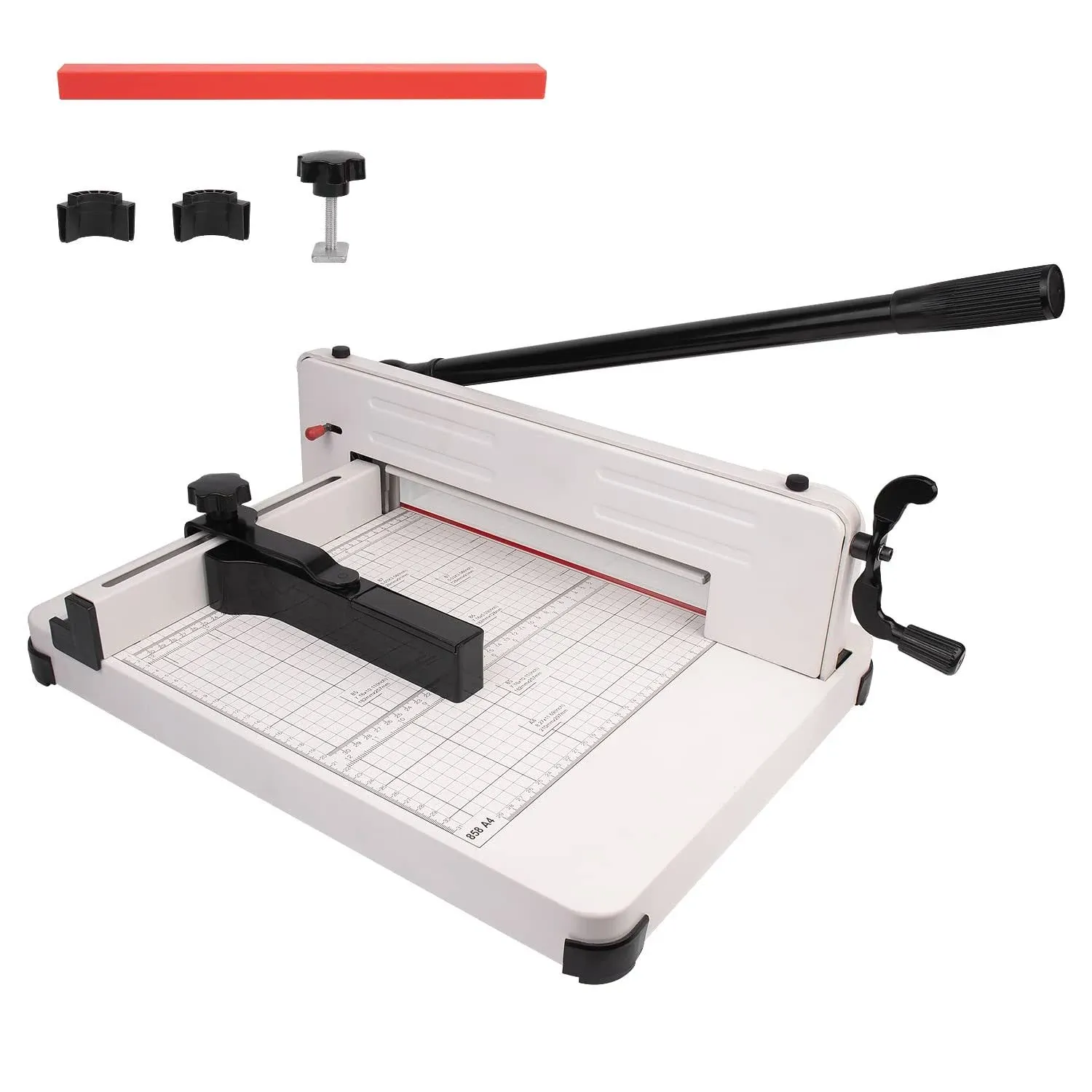 A4 Paper Cutter Professional Guillotine Trimmer - Heavy Duty Paper Cutting Cr...