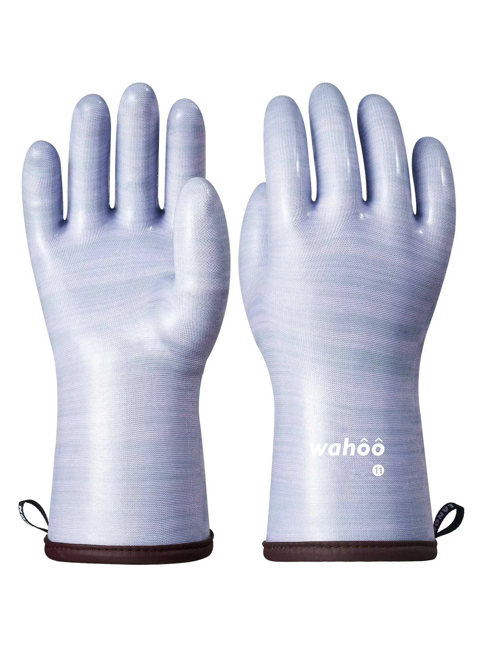 Lanon Protection Wahoo Liquid Silicone Smoker Oven Gloves, Food-Contact Grade ...