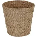 HOUSEHOLD ESSENTIALS Flexible Wicker Waste Basket