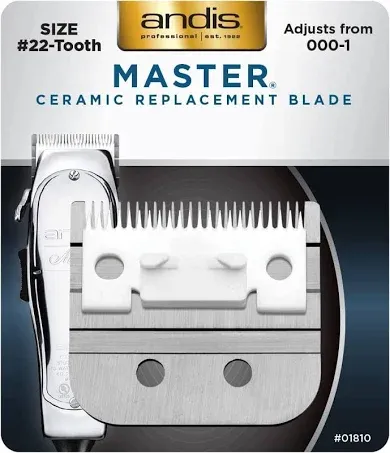 Andis Master Ceramic Replacement Blade Size #22-Tooth