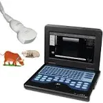 Portable Vet/Veterinary B-Ultrasound Scanner with 3.5Mhz Convex Probe for Horse,Goat,Cow,Sheep and Pig use