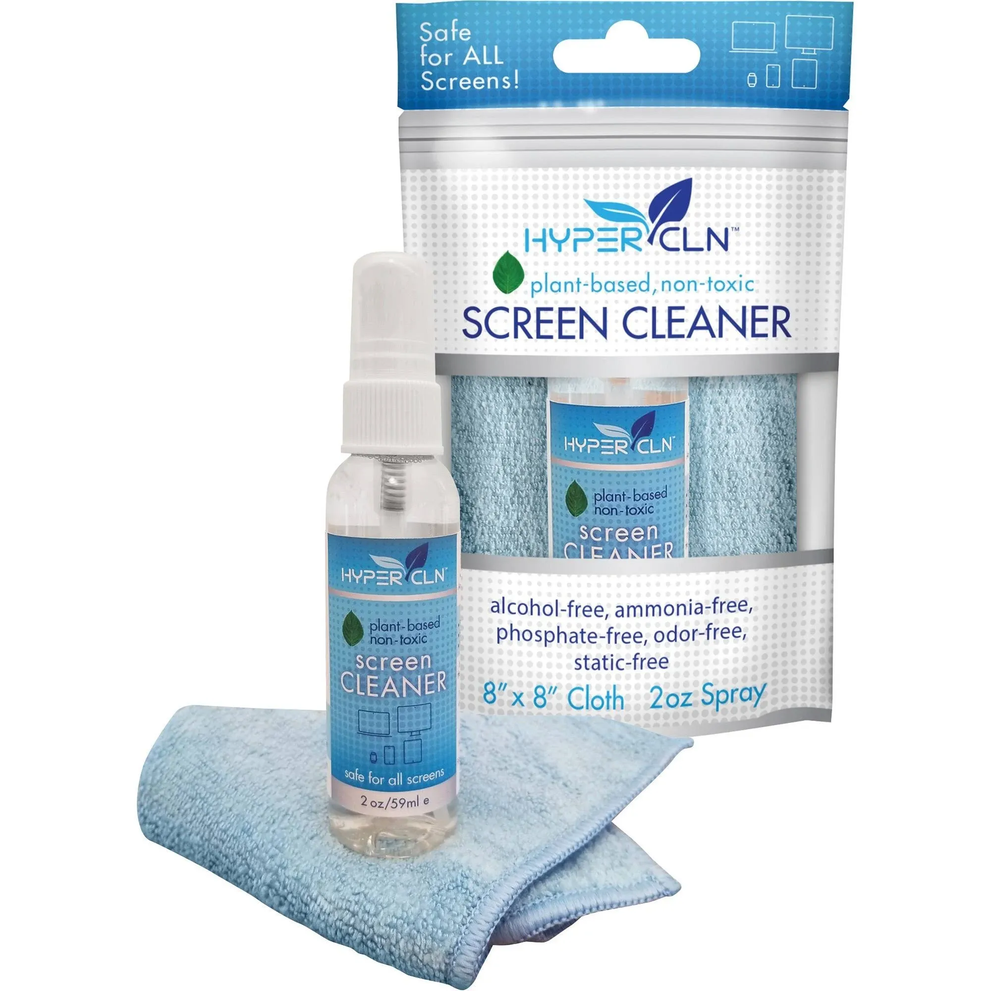 Falcon, FALHCN2, HyperClean Plant-based Screen Cleaner Kit