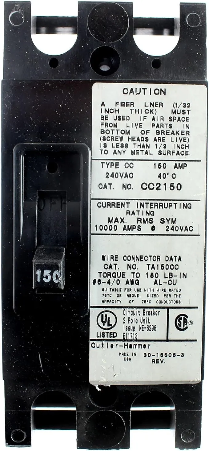 CC2150 Cutler Hammer - New Circuit Breaker