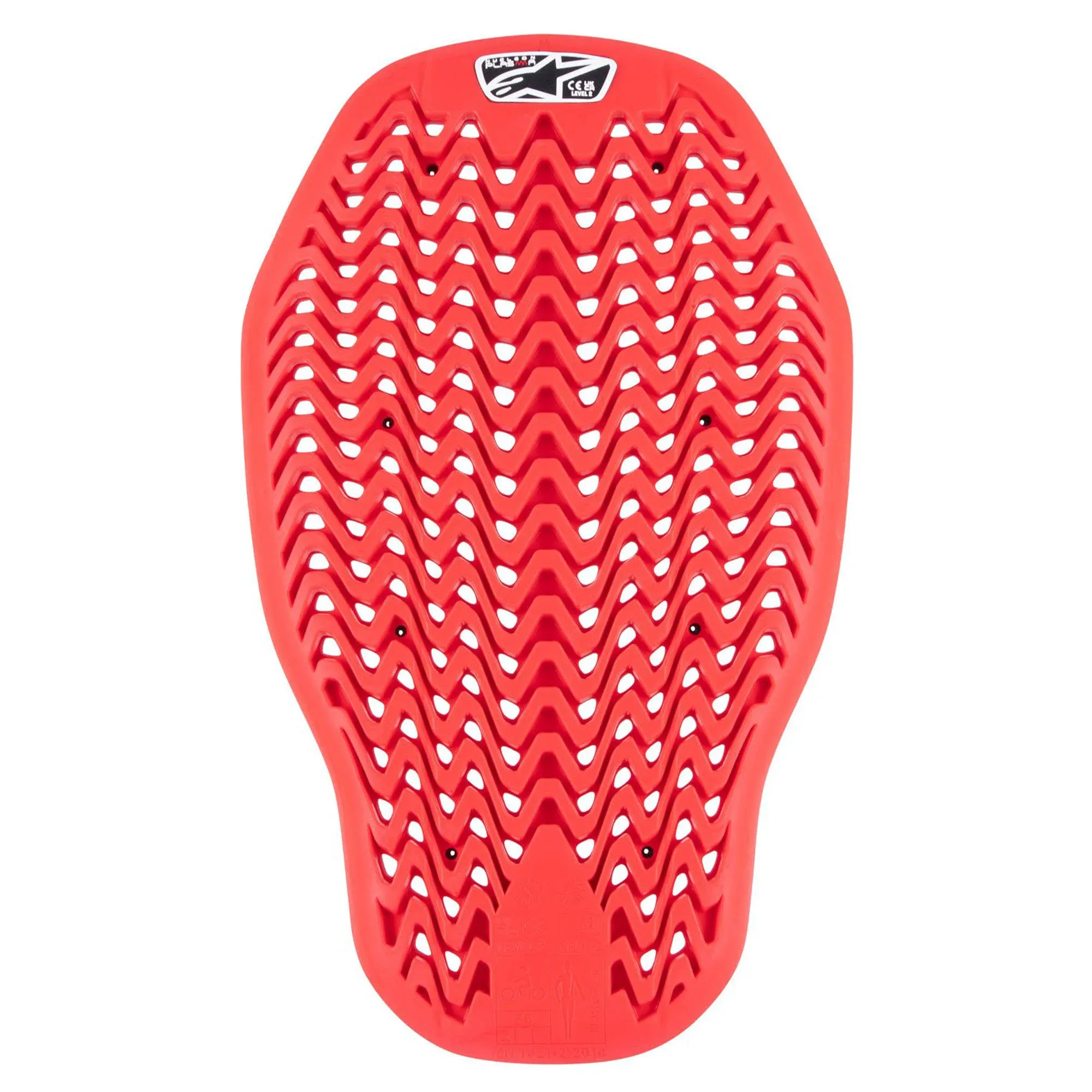 Alpinestars Nucleon Plasma Back Protector - Red / Black S