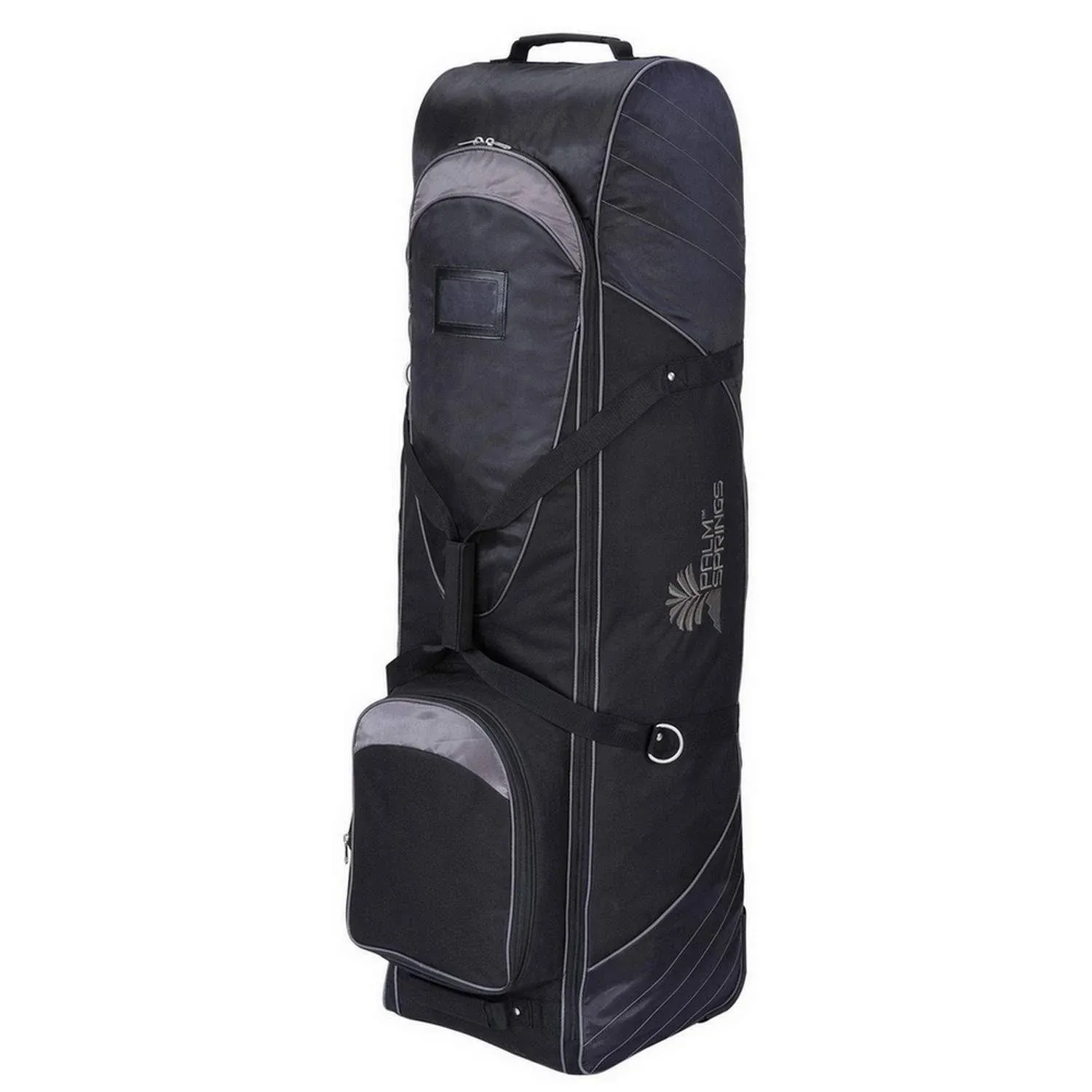 Palm Springs Golf Bag Tour Travel Cover V2 with Wheels Black/Gray