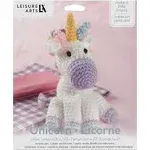 Leisure Arts Crochet Friend Kit Unicorn