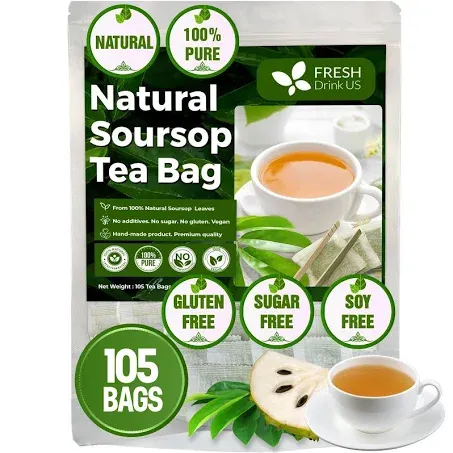 Organic Soursop Leaves Tea Bags