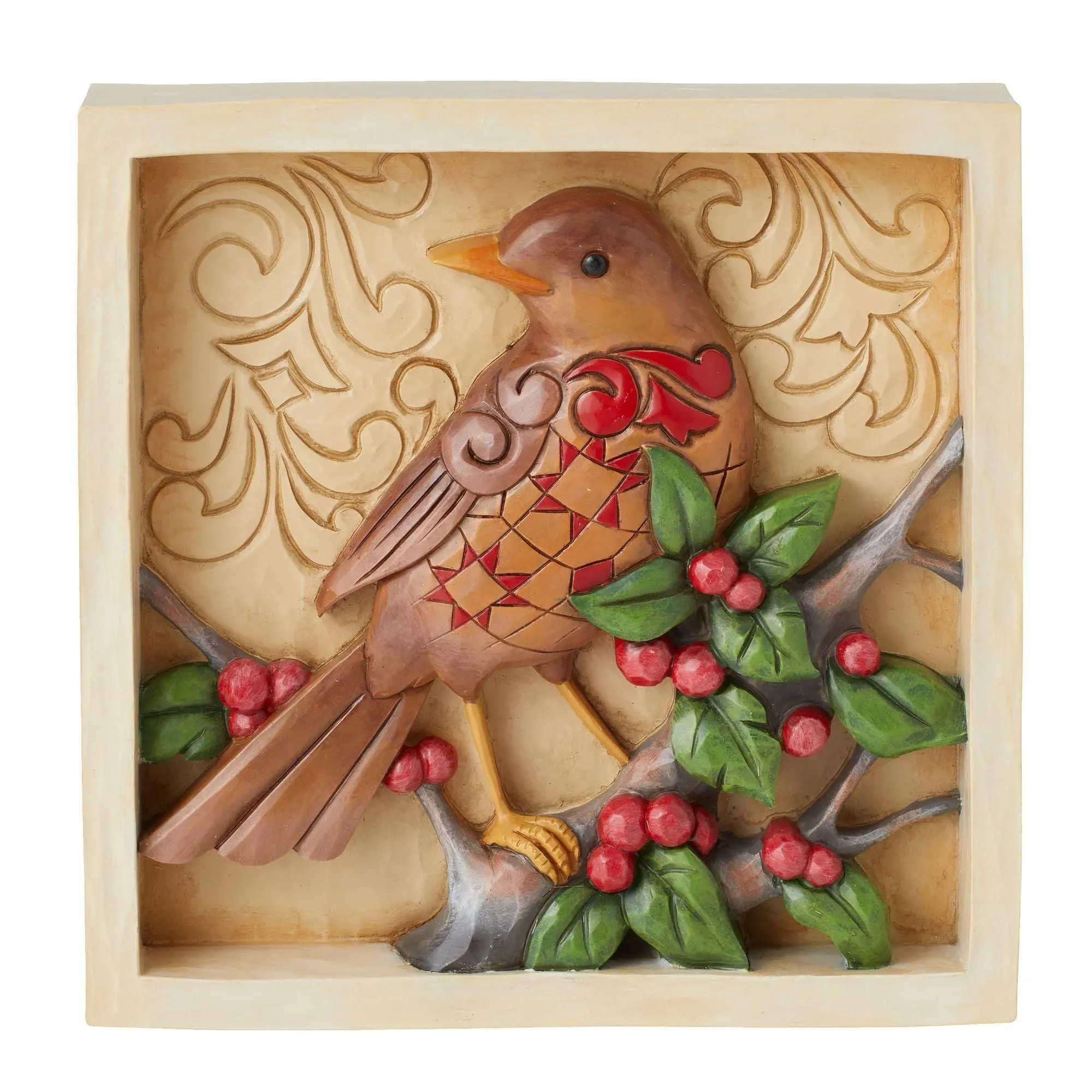 Jim Shore Heartwood Creek: Robin Decorative Plaque