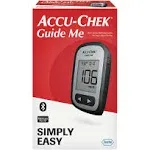 Accu-Chek Guide Me Diabetes Meter for Diabetic Blood Glucose Monitoring (Meter Only)