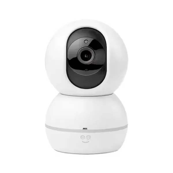 Smart Home Pet and Baby Monitor with Camera, 1080p Wireless Wi-Fi Camera with Motion and Sound Alert White