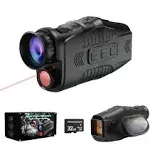 Digital Night Vision Monocular with Infrared Illuminator &amp; Video Recording