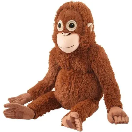 Ikea Djungelskog Orangutan Large Cheeky Monkey Ape 24" Soft Plush Toy NWT