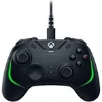 Razer Wolverine V2 Chroma - VOLL Anpassbarer Xbox Series X|S Controller mit RGB-Beleuchtung (6 Multifunktionstasten, austauschbare Stick-Kappen, Hair-Trigger-Modus) Black