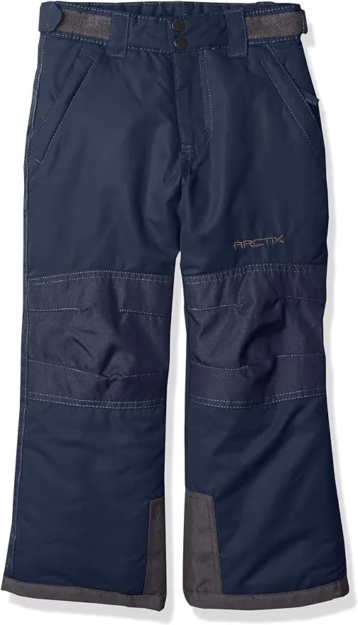 Arctix Reinforced Insulated Snow Pants for Youths Large Blue Night