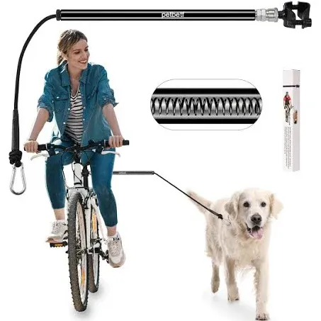 petbetf
Dog Bike Leash,Hands Free Bike Leash,Attachment Bicycle Riding