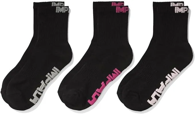 Impala Stripe Socks 3 Pack (Pastel)