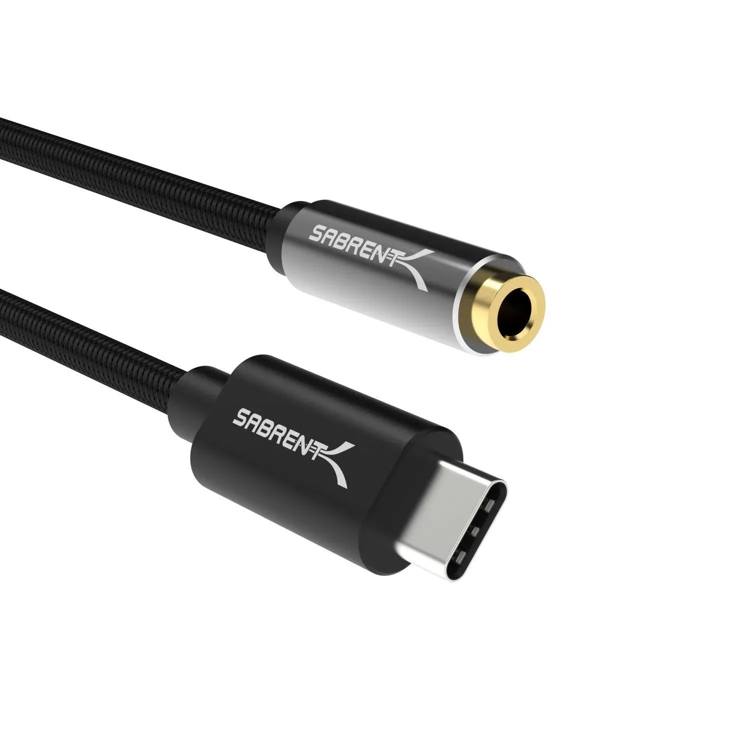 SABRENT USB Type-C to 3.5mm Audio Jack Active Adapter