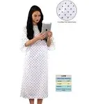 Nobles Health Care Demure Print Hospital Gown - Pack of 4