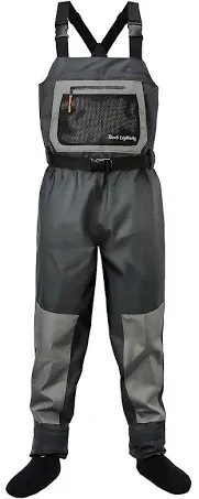 Dark Lightning Breathable Insulated Chest Waders, Perfect for 4 Seasons Fly Fish