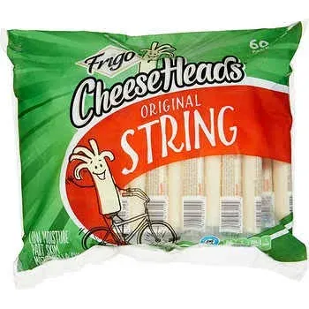 Frigo Cheese Heads String Cheese 1 Oz. Pkg, 60 Ct.