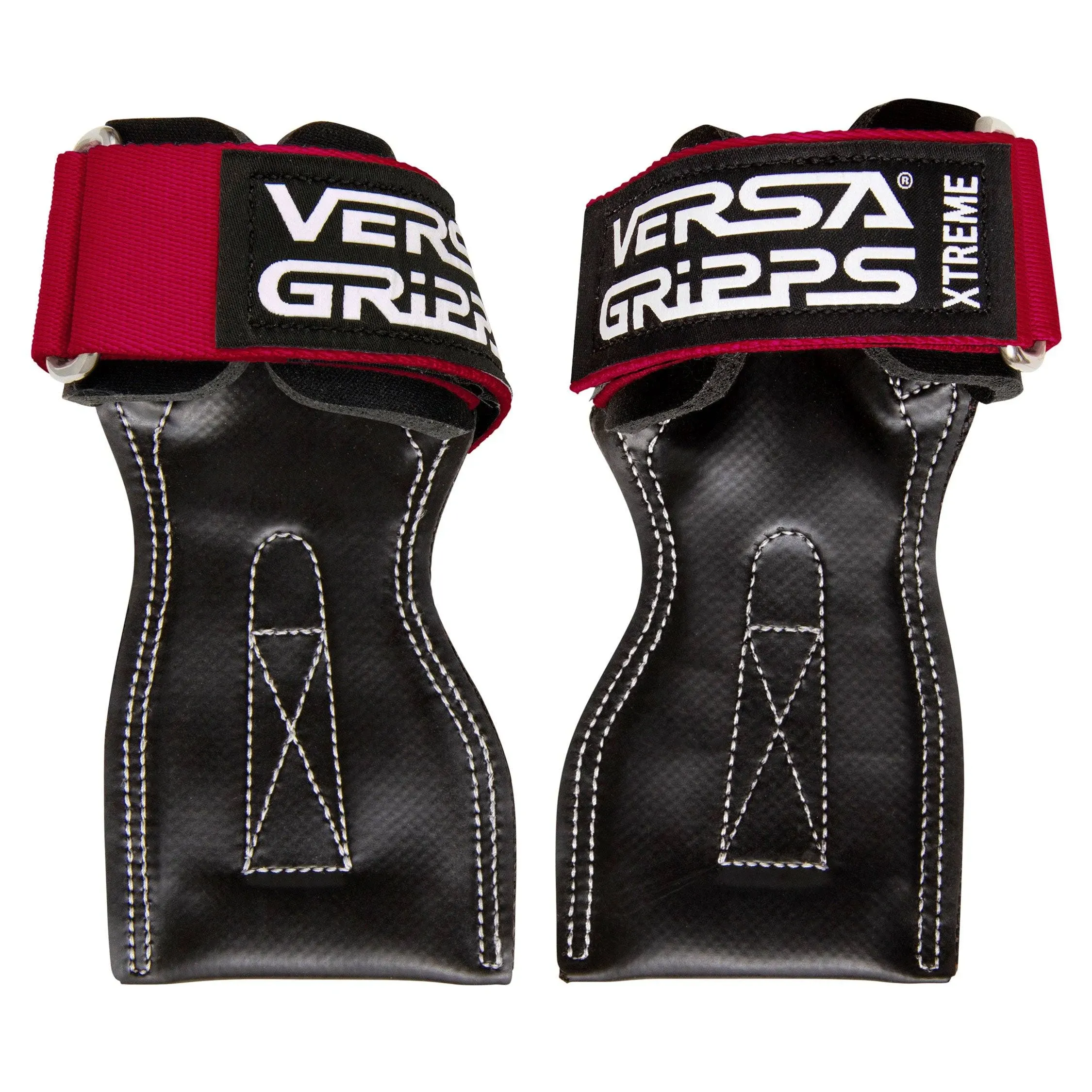 Versa Gripps Xtreme Authentic Weight Lifting Grip, Size: Reg/Large, Red