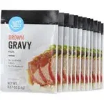 Amazon Brand - Happy Belly Brown Gravy Mix 0.87 ounce Pack of 12