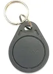 10 Thin 26 Bit Proximity Key Fobs Weigand Prox Keyfobs Compatable with ISOProx 1386 1326 H10301 Format Readers. Works with The vast Majority of Access Control Systems