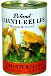 Roland Foods Canned Chanterelle Mushrooms, Specialty Canned Food, 7.9-Ounce Can