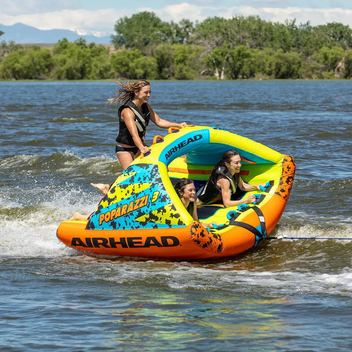 Poparazzi 3 | 1-3 Rider Towable Tube for Boating