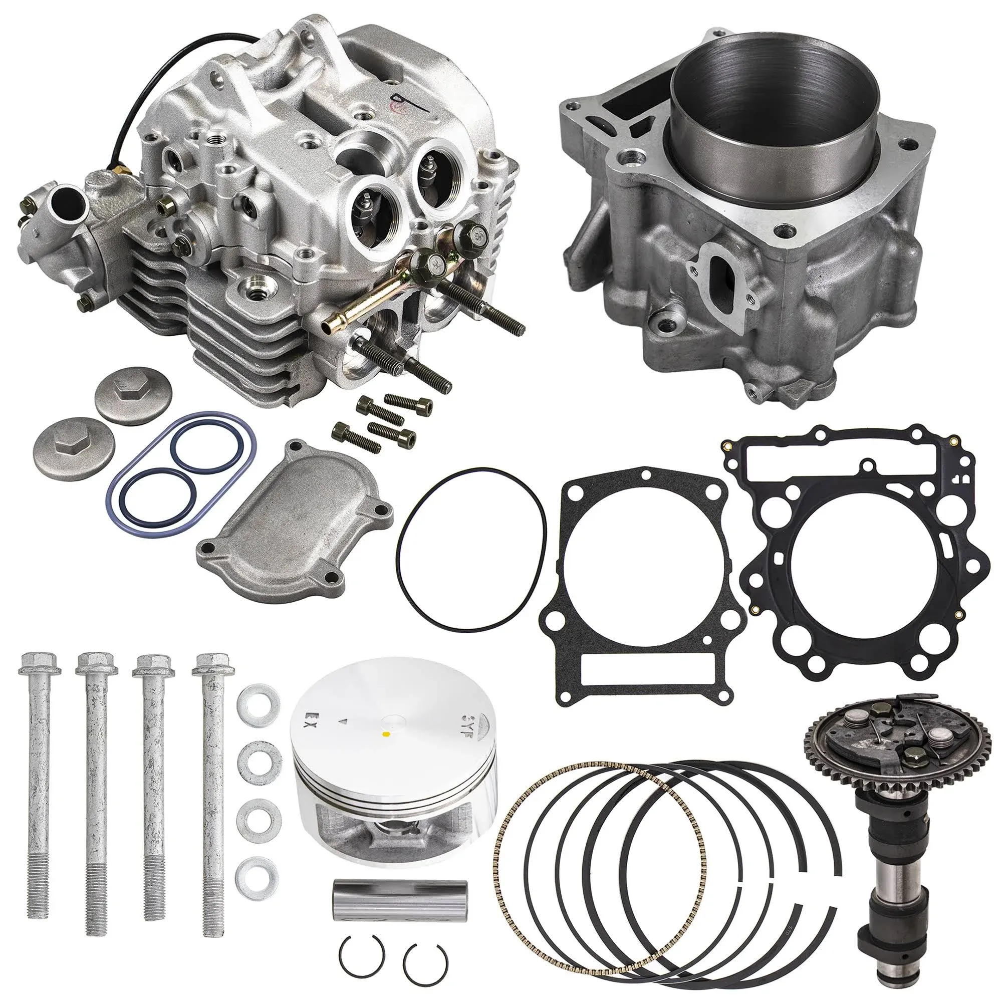 NICHE 660cc Big Bore 9.1:1 Compression Cylinder Kit for 2001-2008 Yamaha Grizzly and Rhino 660