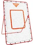 GoSports Baseball & Softball Pitching and Fielding Rebounder - Pitch Back Return Net - Choose Your Size