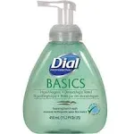 Dial Professional Basics Foaming Hand Soap, Honeysuckle, 15.2 oz. Pump Bottle