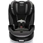 Evenflo Gold Revolve360 Slim 2-in-1 Rotational Car Seat with SensorSafe (Obsidian Black)