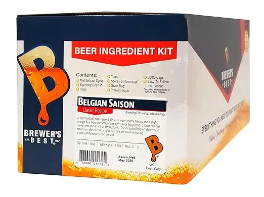 Belgian Saison Beer Ingredient Kit